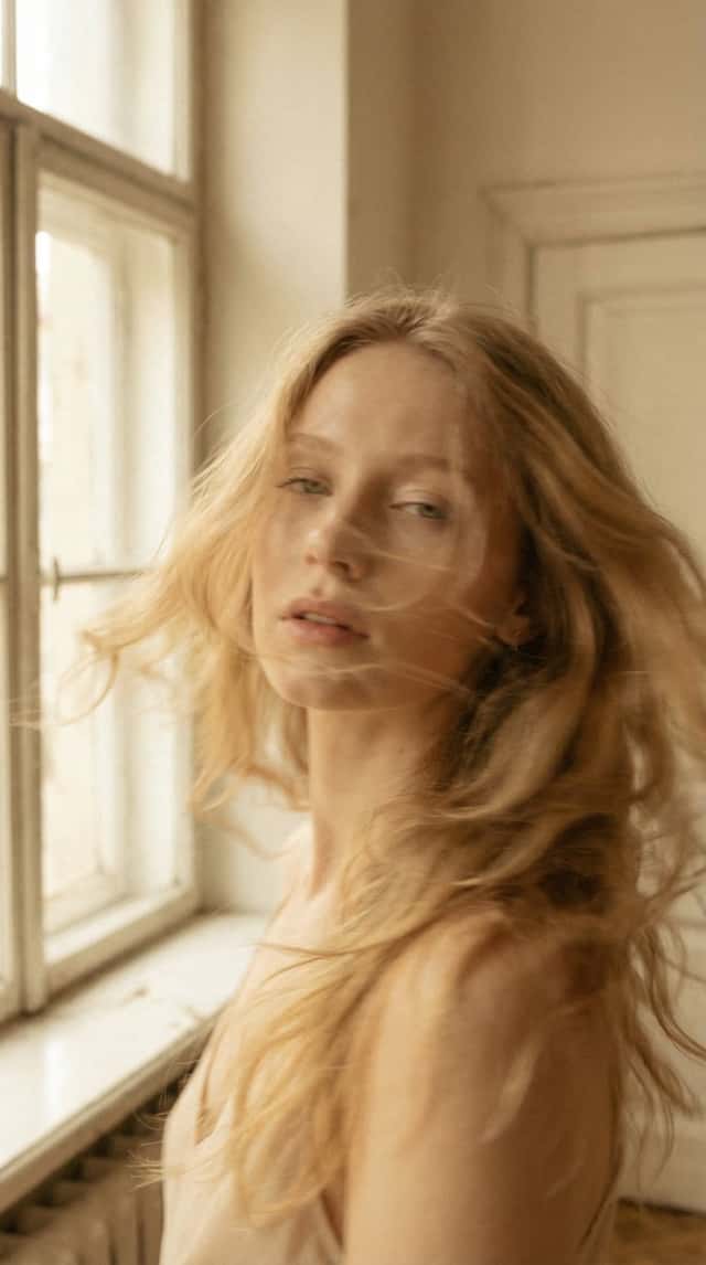 Soft Cinematic Portrait with Motion Blur preview