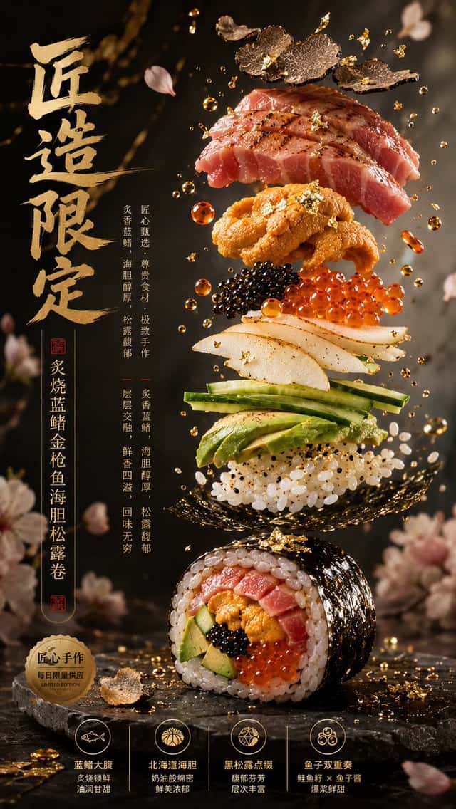High-end Chinese Food Poster preview