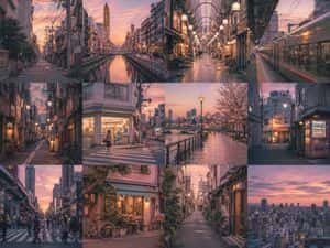 Nostalgic Childhood Memory Grid preview