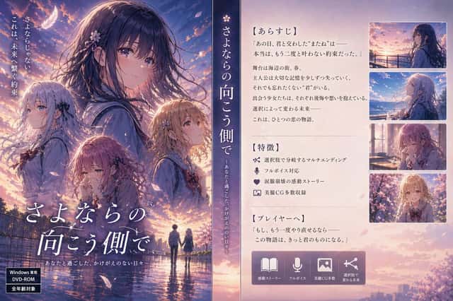 Japanese Visual Novel Promo Poster preview