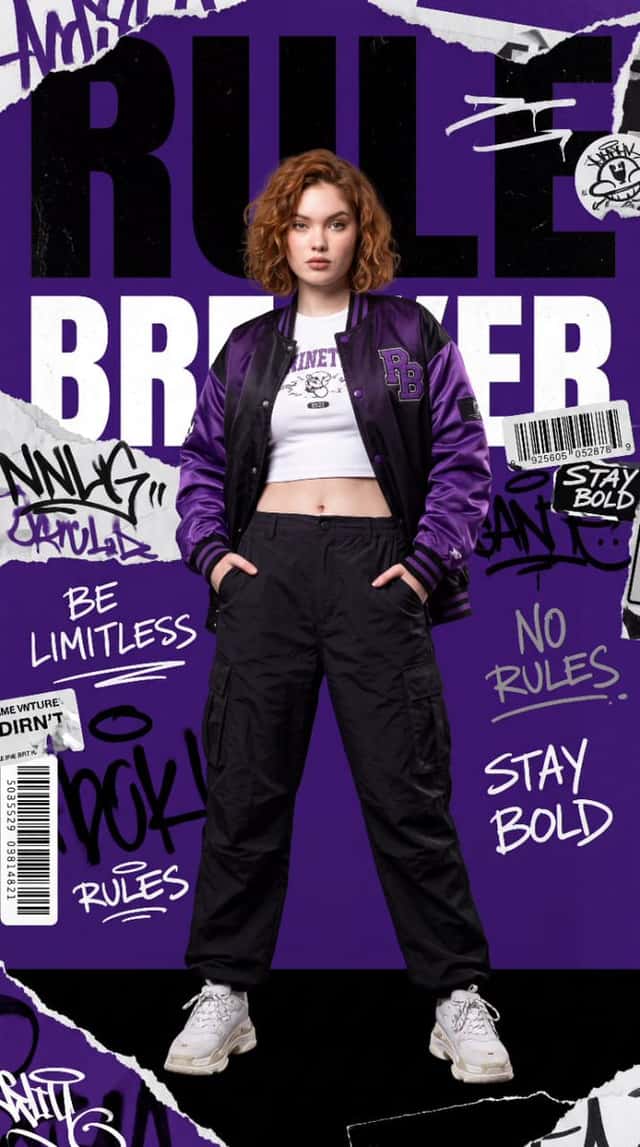 Streetwear Editorial Fashion Poster preview