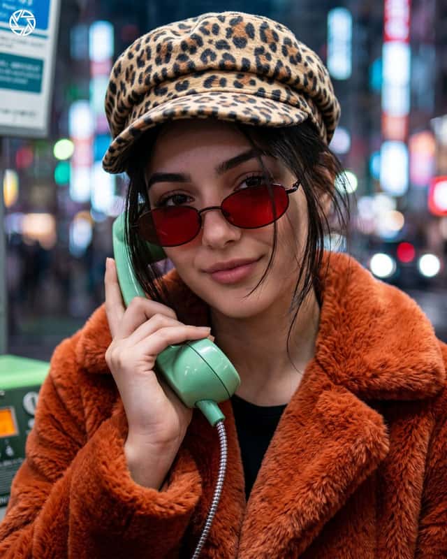 Cyber-Fashion Street Portrait preview