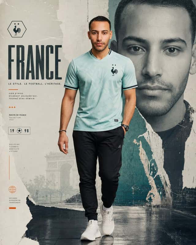Football Fashion Editorial Poster preview