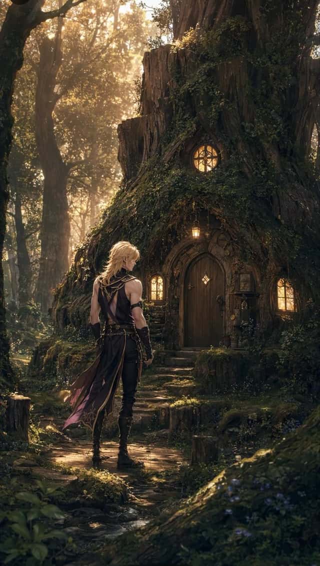 Blond Adventurer at Tree Cottage preview
