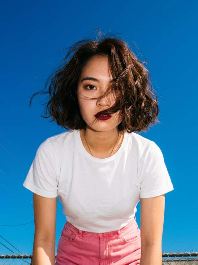 High-Angle Korean Street Style Portrait preview