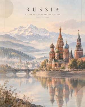 Dreamlike Russia Travel Magazine Cover preview