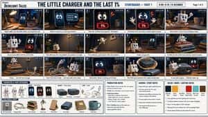 3D Animation Storyboard Part 1 preview