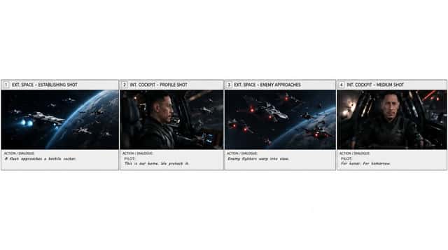 Extract First Storyboard Row preview
