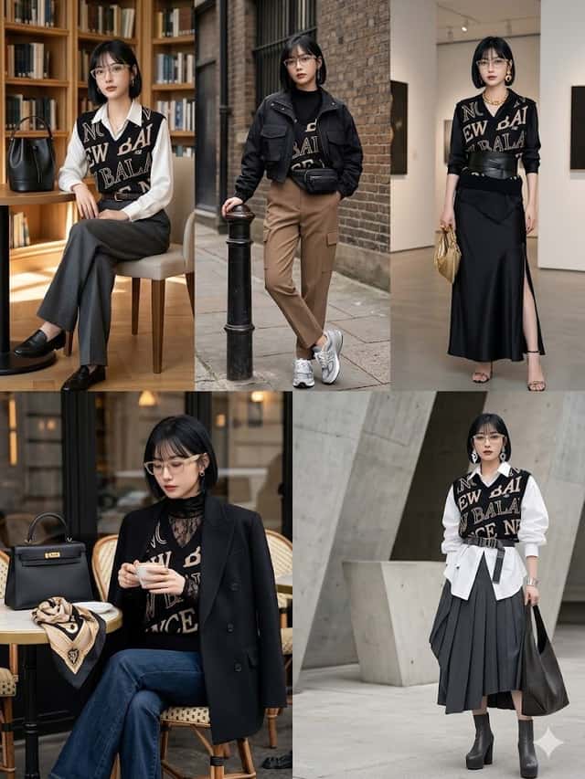 Five Ways to Style a Lettered Knit Top preview