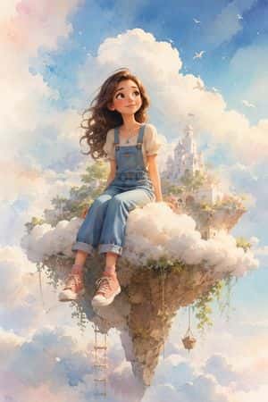 Dreamy Whimsical 3D Cartoon Render preview