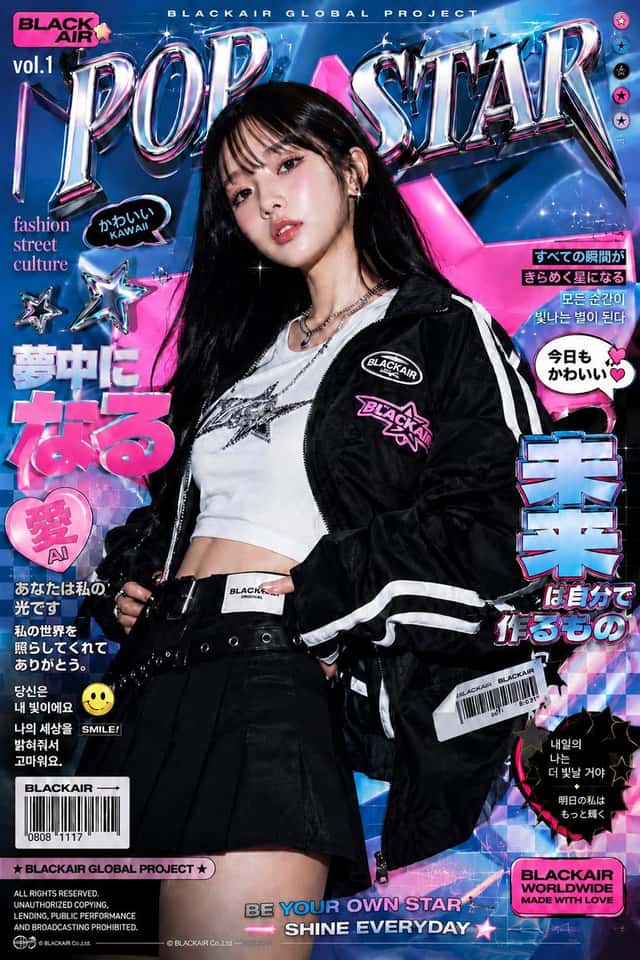 K-Fashion Retro Streetwear Editorial preview