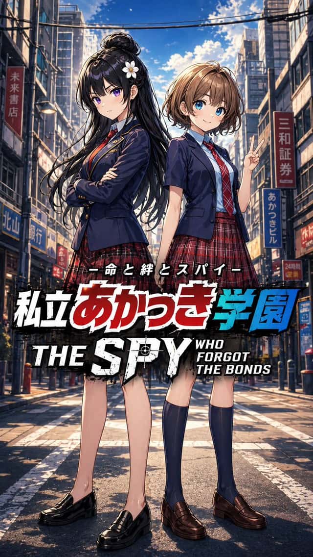 Anime School Spy Movie Poster preview