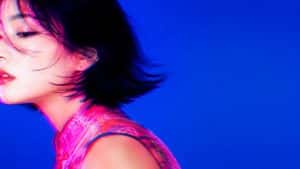 Neon Blue Fashion Portrait preview