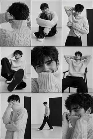 Minimalist Monochrome Fashion Collage preview