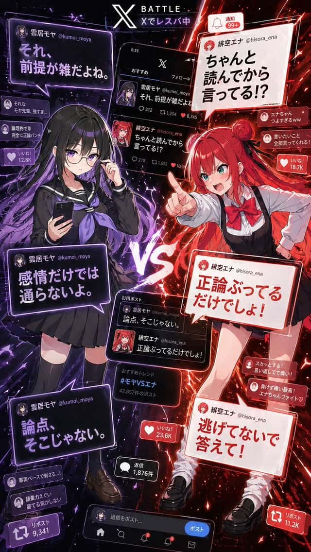 Anime X Battle Poster preview