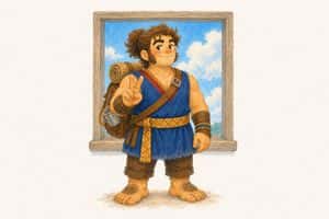 Watercolor Hobbit Adventurer preview