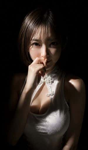 Dramatic Chiaroscuro Portrait preview