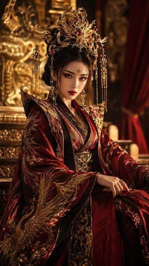 Regal Tang-Style Empress Portrait preview
