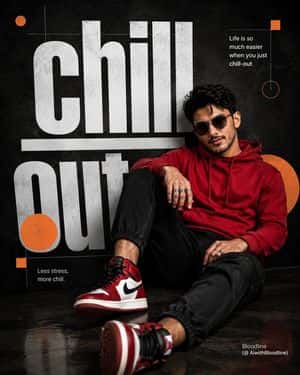 Chill-Out Graphic Movie Poster preview