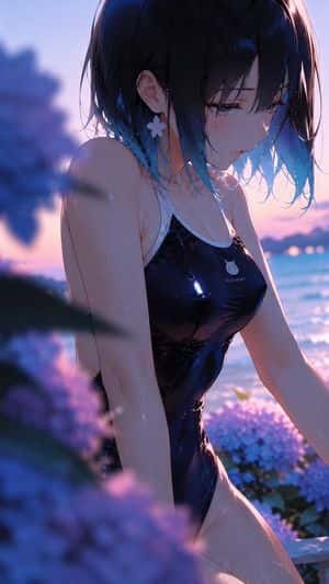 Cinematic Side-Profile Beach Transformation preview