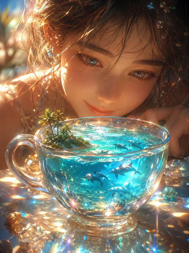 Prismatic Ocean Teacup Fantasy preview