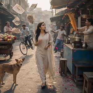 Indian Street Market Frozen in Time preview