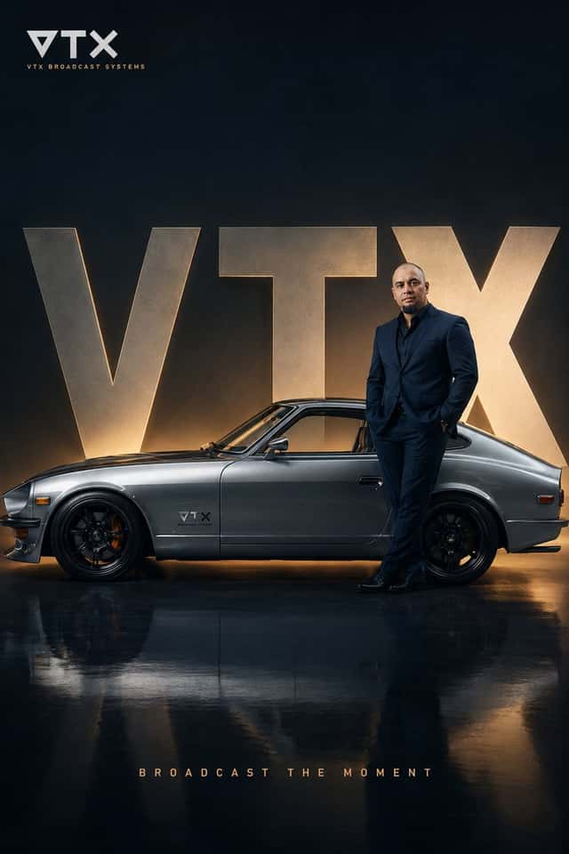 Cinematic VTX Car Brand Poster preview