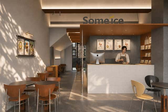 Modern Some Ice Cream Shop Interior preview