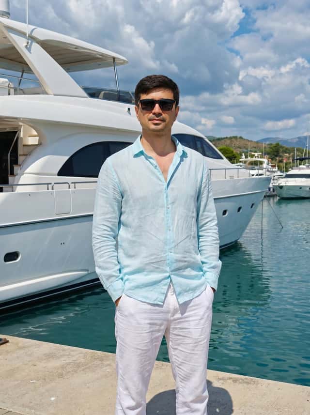 Aspirational Marina Yacht Portrait preview