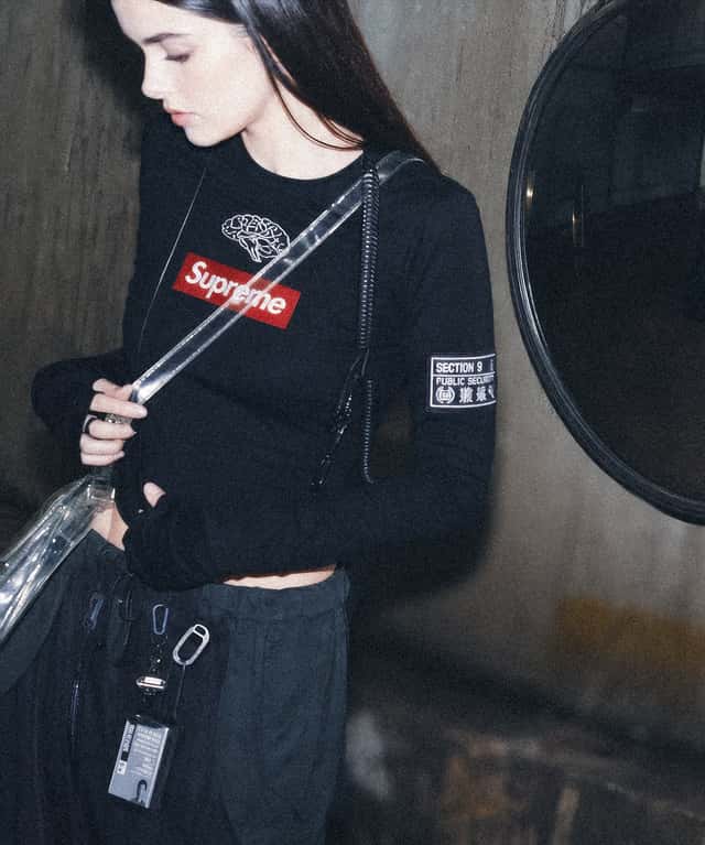 Supreme Section 9 Cyberpunk Fashion Portrait preview