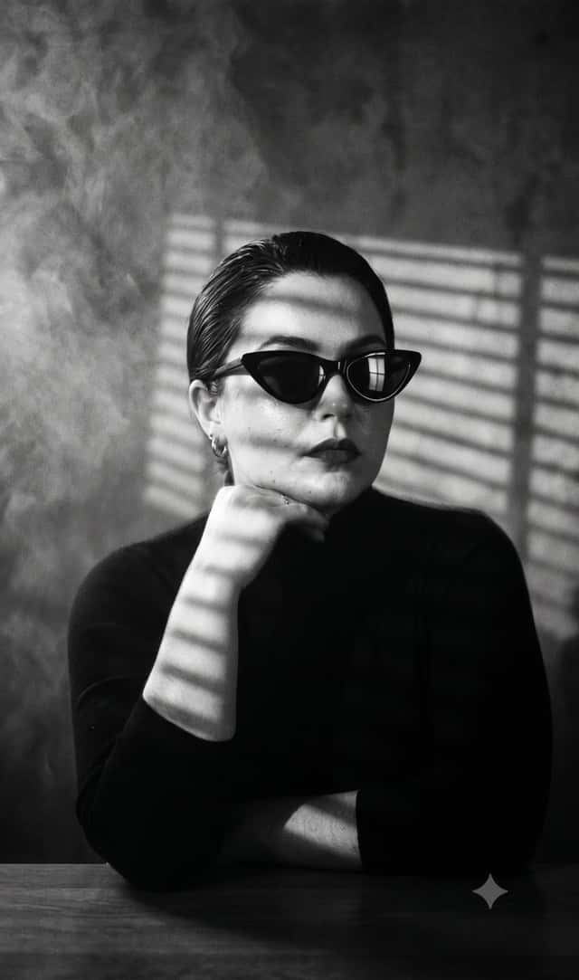 1940s Film Noir Portrait preview