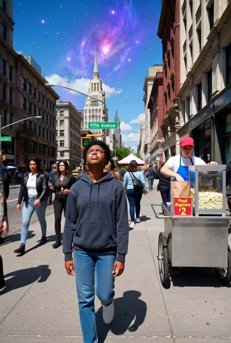 Space Scene on Fifth Avenue preview