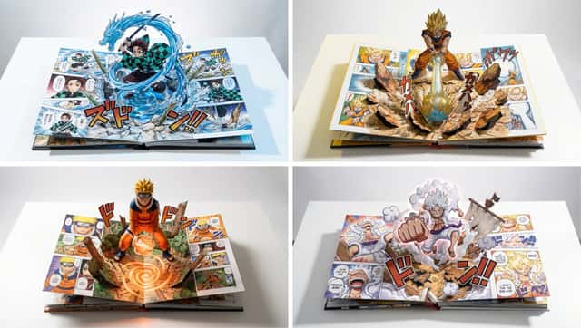 Hyper-realistic Pop-Up Book Product Shot Prompt preview