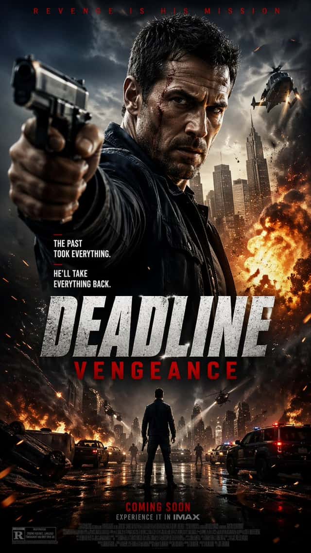 Revenge Action Movie Poster preview