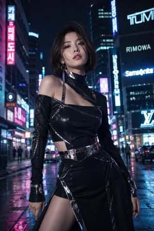 Futuristic Fashion in Neon Seoul preview