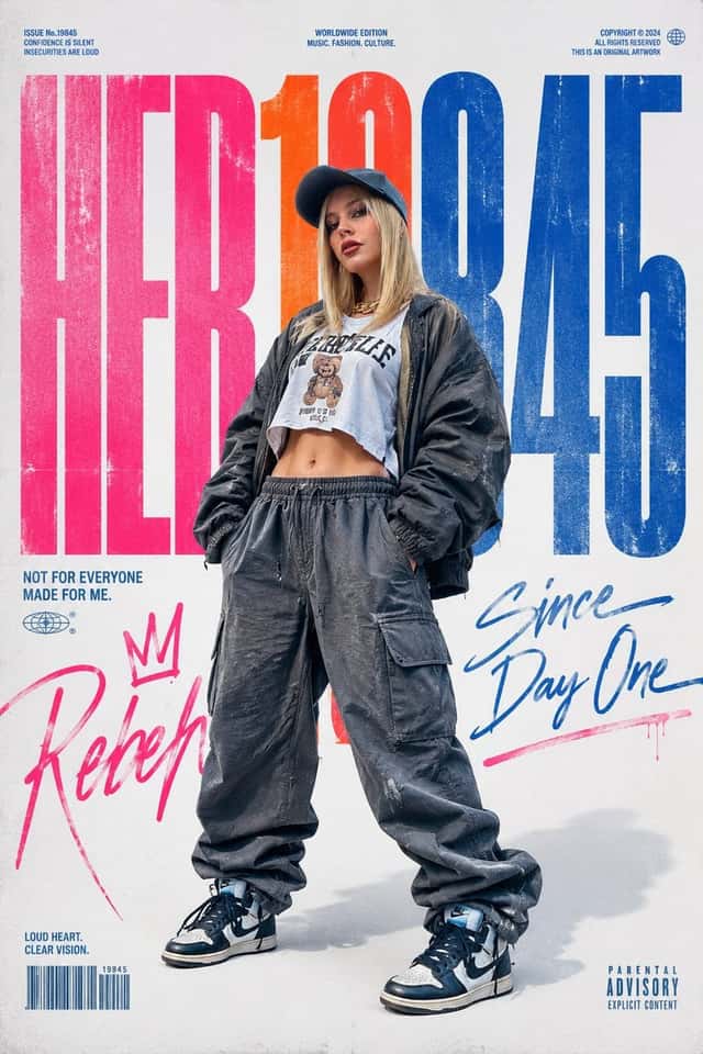 Streetwear Magazine Cover Poster preview
