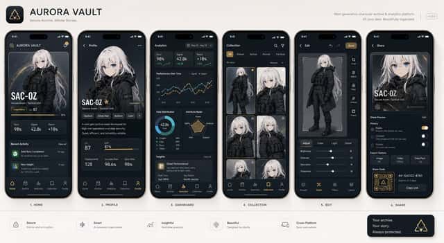 Next-Gen Mobile App UI Showcase preview