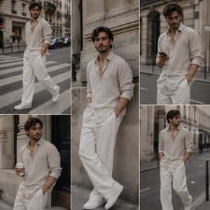 Old Money Aesthetic Men's Street Style preview