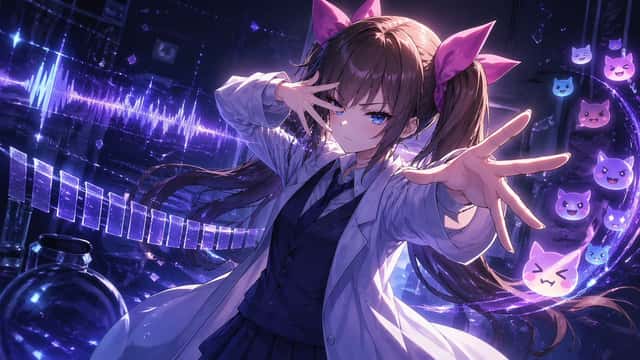 Chuunibyou Anime Girl in Neon Lab preview