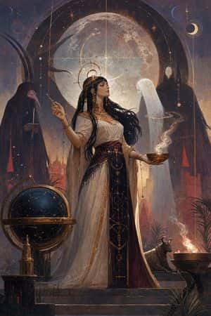 Egyptian Moon Priestess Ritual preview