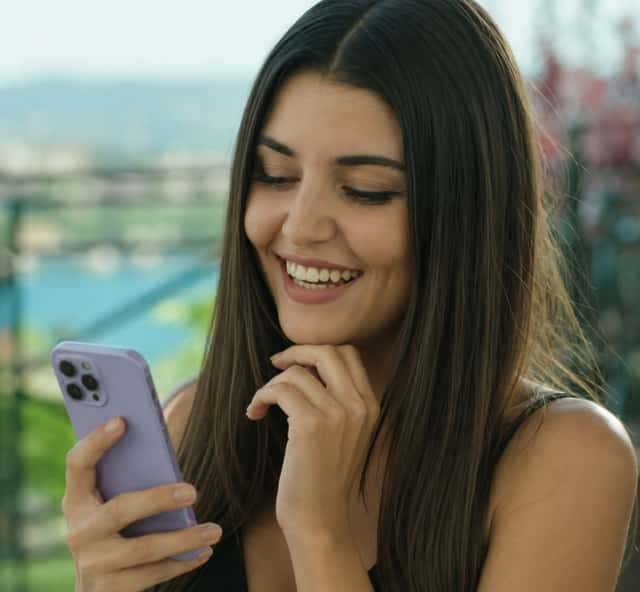 Realistic Portrait of Woman Outdoors preview