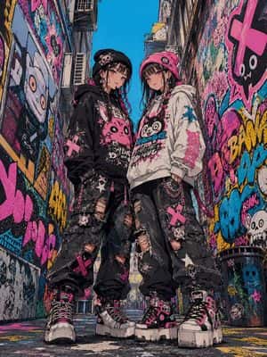 Dark Pop Horror Alley Twins preview