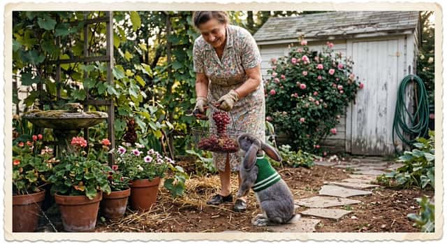 Vintage Gardener and Sweater Rabbit preview