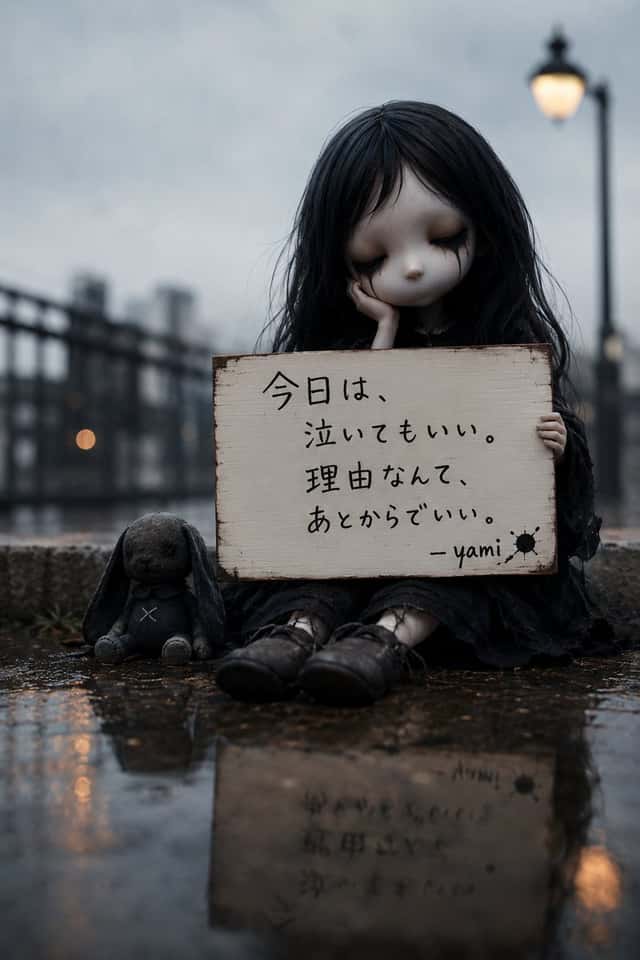 Gothic Rainy Yami Sign Portrait preview