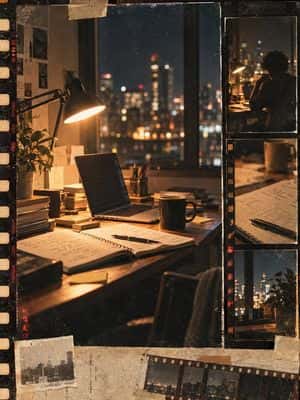 Vintage Film Startup Archive Poster preview