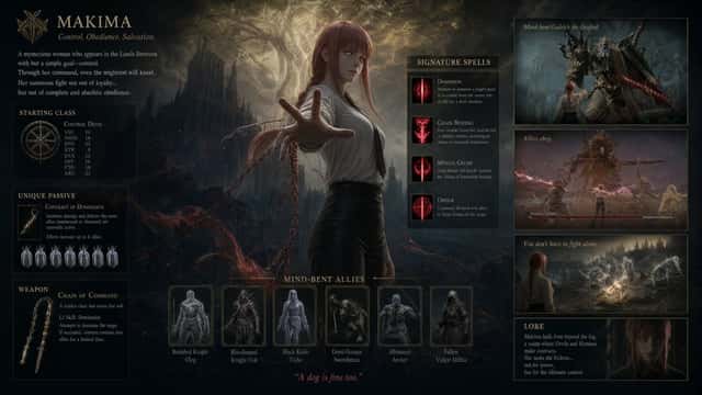 Dark Fantasy Makima Build Sheet preview