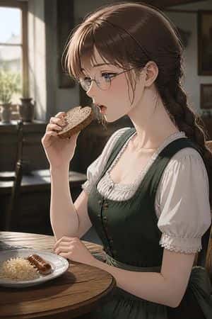 German Sausage Breakfast Plate preview
