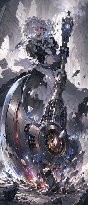 Battle Maid in Ruined Cathedral preview