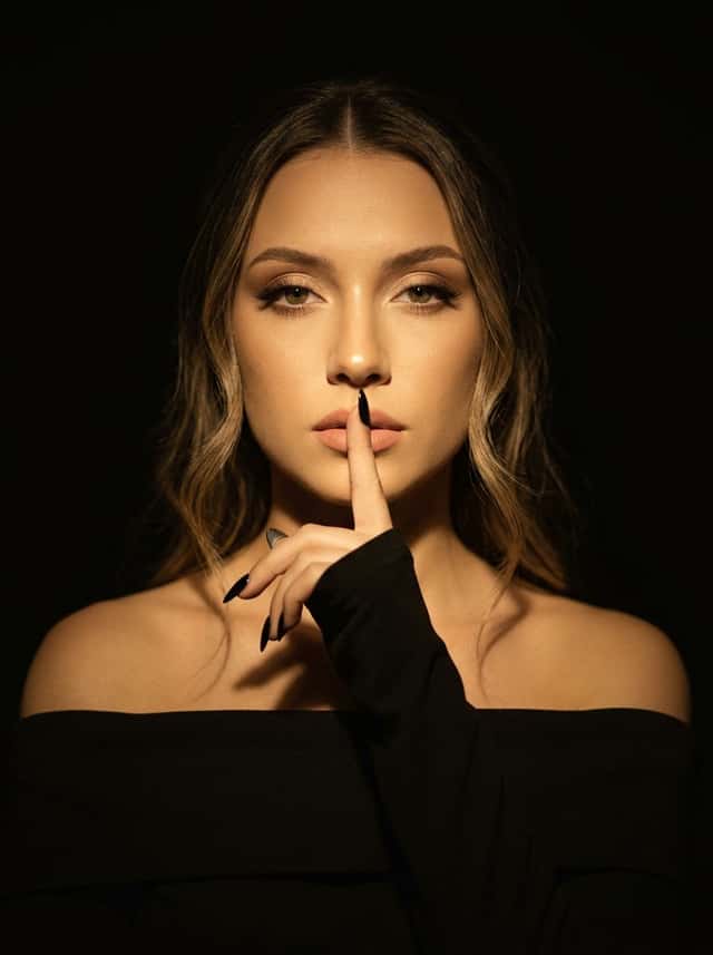 Cinematic Dark Studio Silence Portrait preview