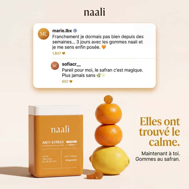 French Saffron Gummies Ad preview